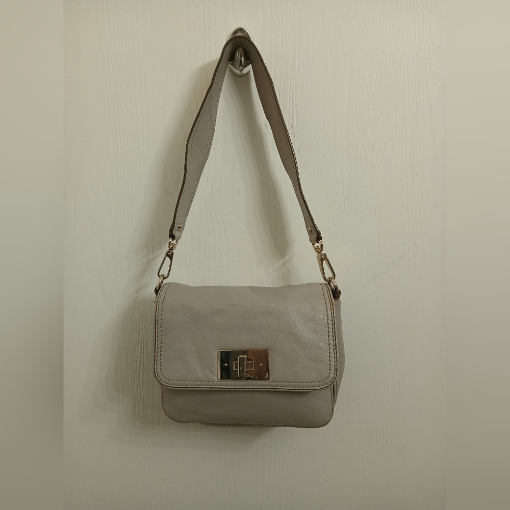 Kate Spade Tuenlock Flap Leather Shoulder Bag.
